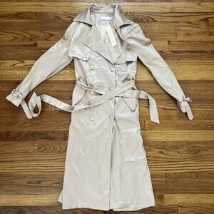 NEW donnee par dieu Silk Coat Size S